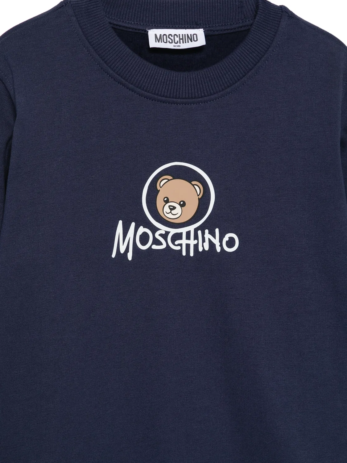 Moschino Свитшот Teddy Bear синий — фото 2