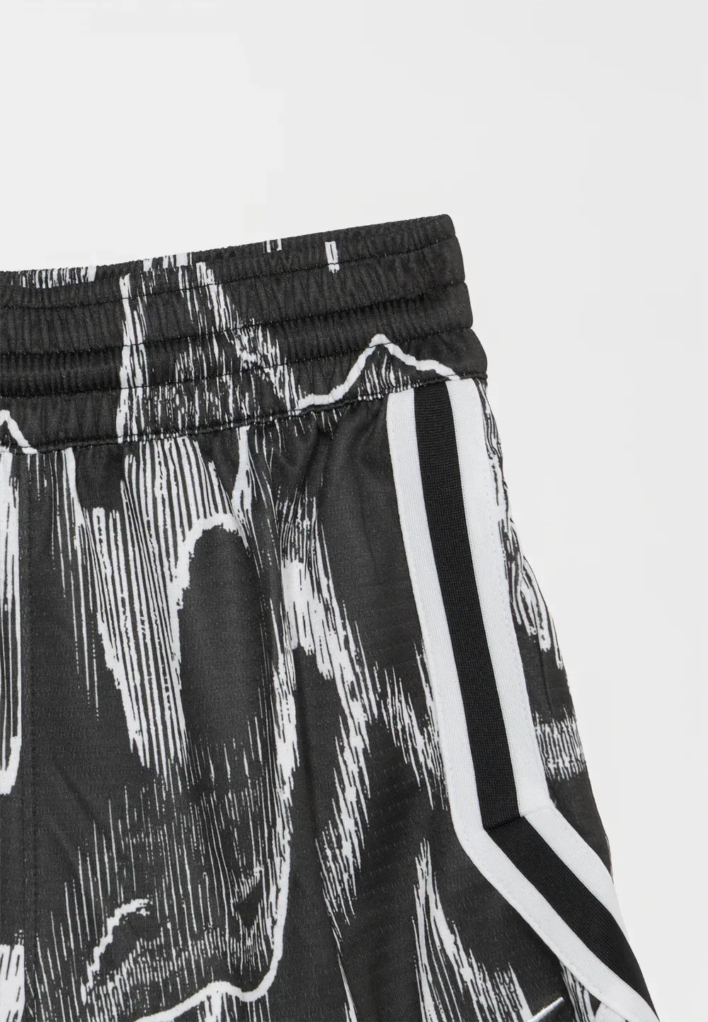 Спортивные шорты унисекс с перекрестным кроем Nike Performance, Black/White — фото 3