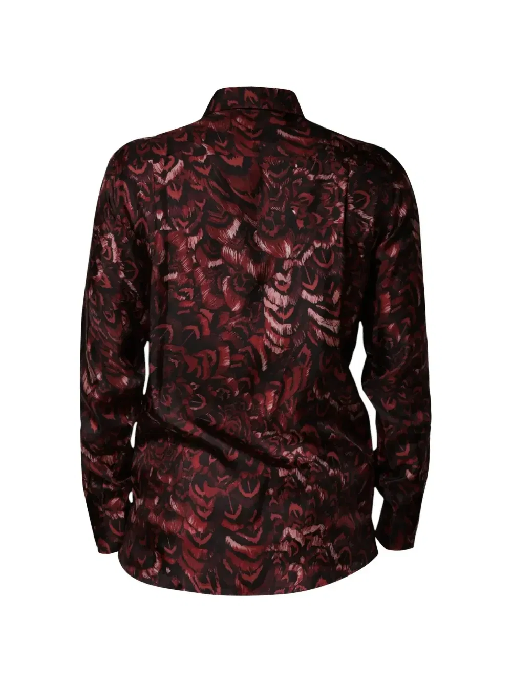 Рубашка с принтом и короткими рукавами DOLCE & GABBANA, красный — фото 2