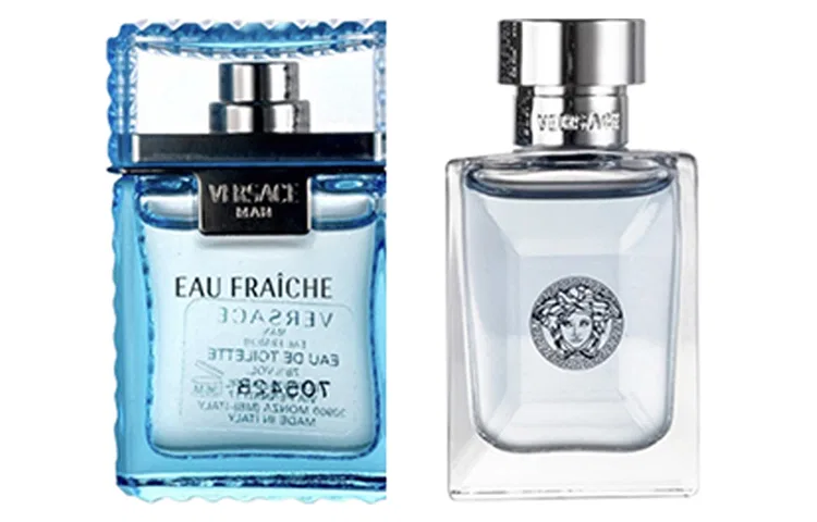 Набор пробников мужской туалетной воды Versace Q Version, 5 мл + 5 мл, Versace, Black