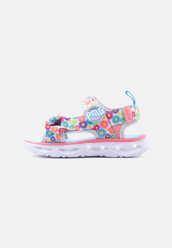 Сандалии текстильные Blinky Primigi, Multicolour/Pink, розовый/мультиколор