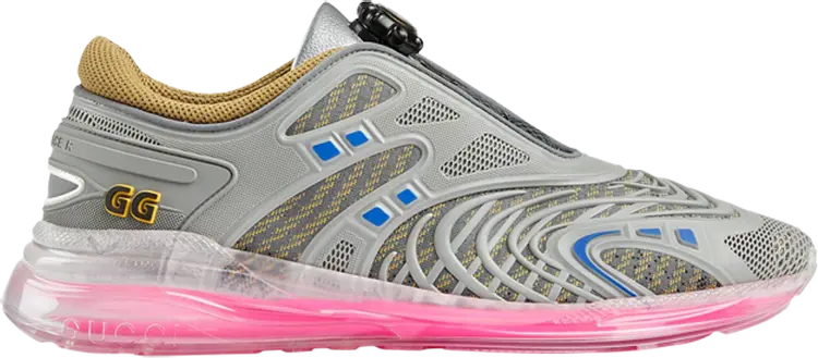 

Кроссовки Gucci Ultrapace R Grey Pink, серый