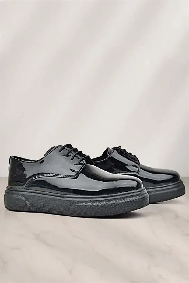 Детские туфли для мальчиков кожаные Derby Rakerplus, Black