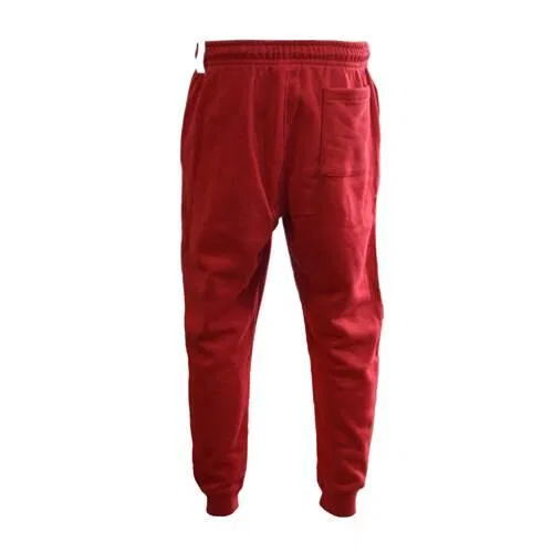 Мужские спортивные штаны из футера с принтом Essentials Air Jordan, Красный Nike — фото 4