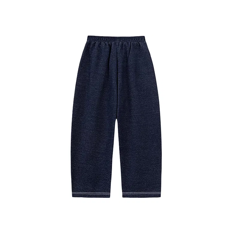 Детские брюки спортивного стиля с принтом Grade School Pants Levis, Dark Indigo — фото 3