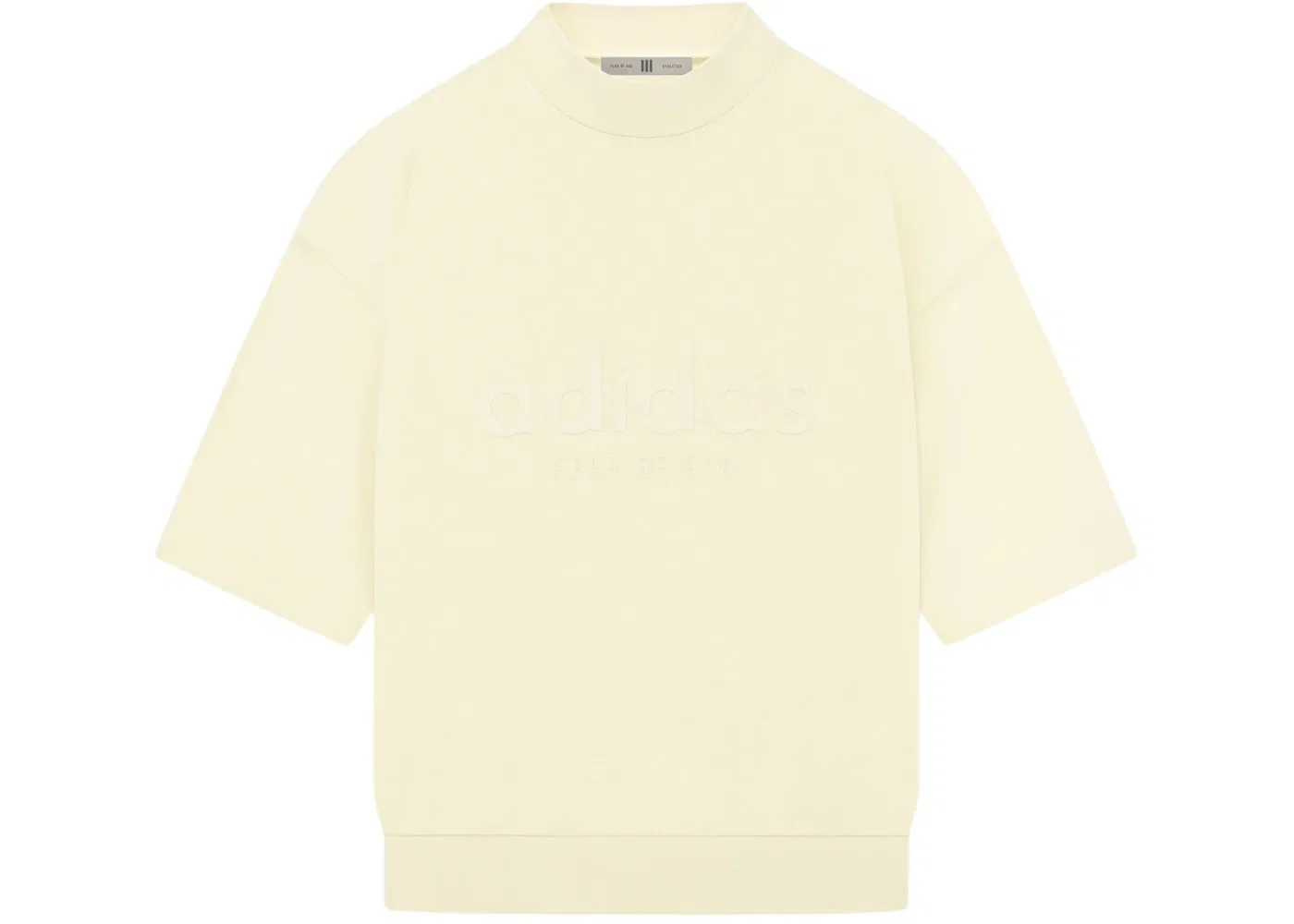 Мужская футболка с длинным рукавом 3/4 Tee Fear of God, Pale Yellow