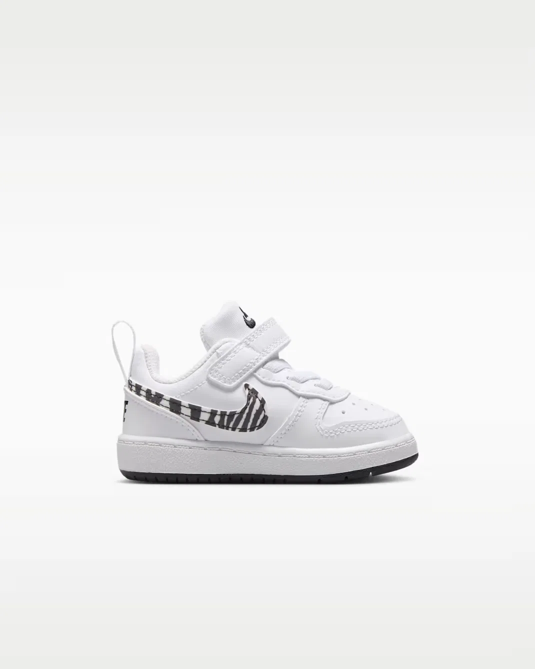 Детская/подростковая обувь Nike Court Borough, White/Black — фото 3