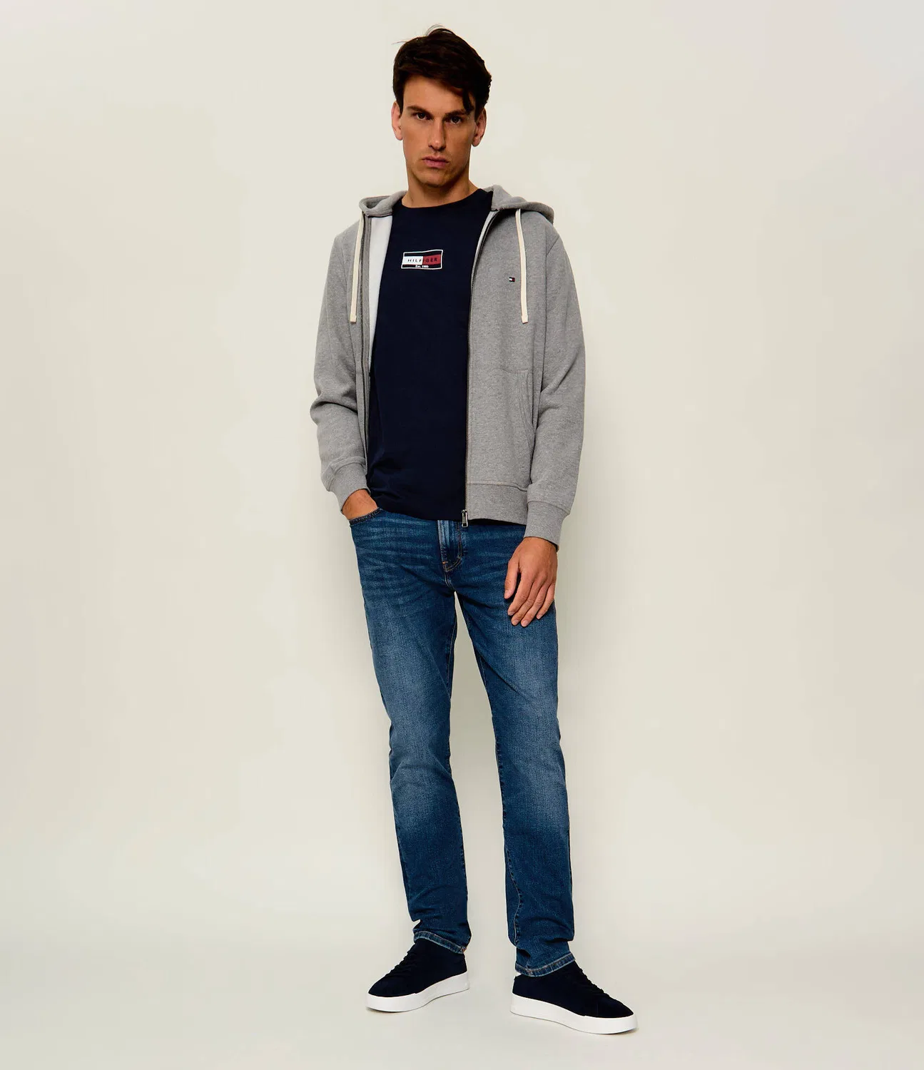Джинсы slim fit Denton Tommy Hilfiger, темно-синий — фото 2