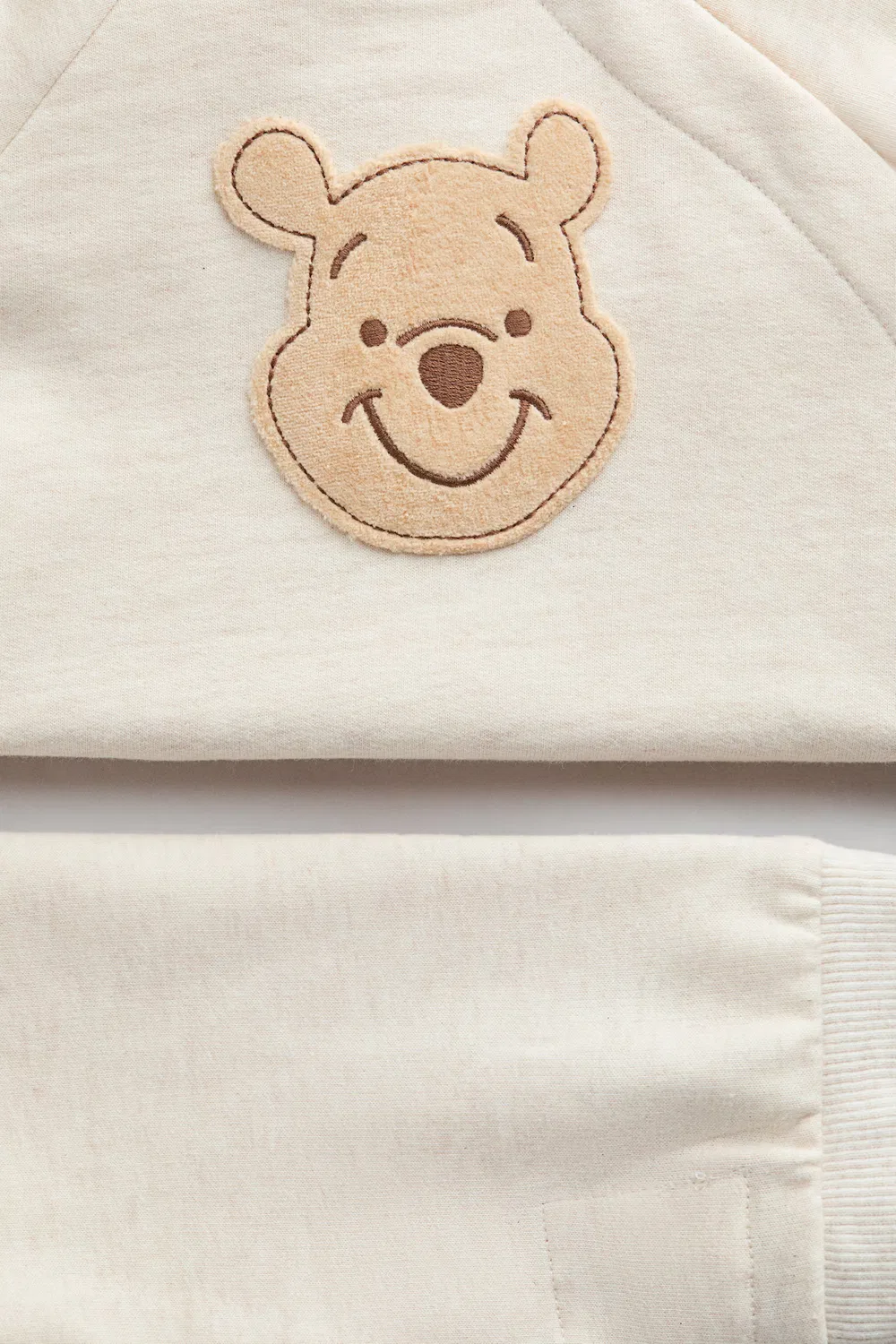 Комплект из двух толстовок с аппликацией H&M, Cremefarben/Pu Der Bär — фото 2
