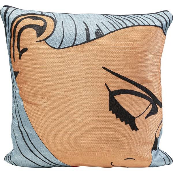 

Подушка Kare Design Comic Face, 50x50x5 см, бежевый