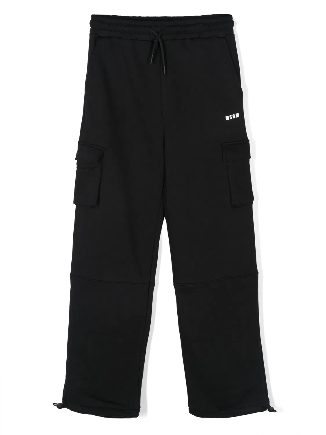 Спортивные штаны с логотипом MSGM, черный