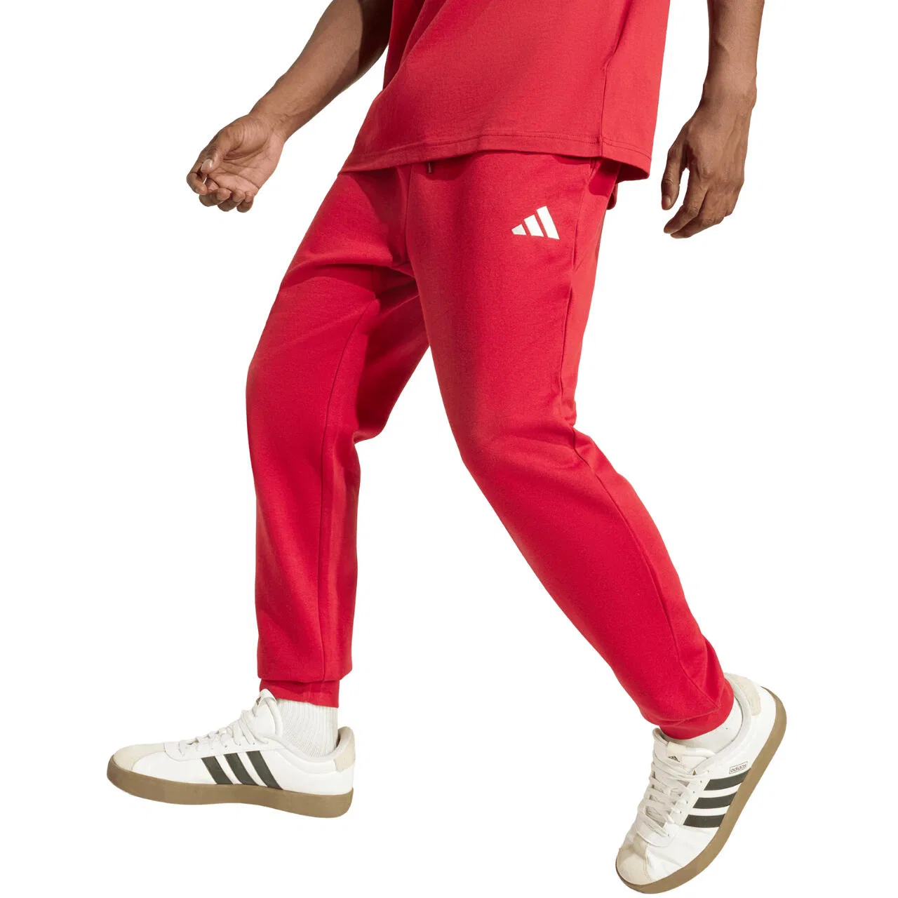 Мужские спортивные штаны с утеплением Feelcozy Adidas, Red — фото 4