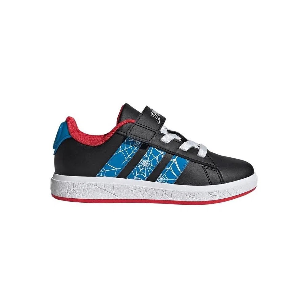 Детские кроссовки для прогулок с принтом Spider-Man GRAND COURT SPIDER-MAN EL K adidas