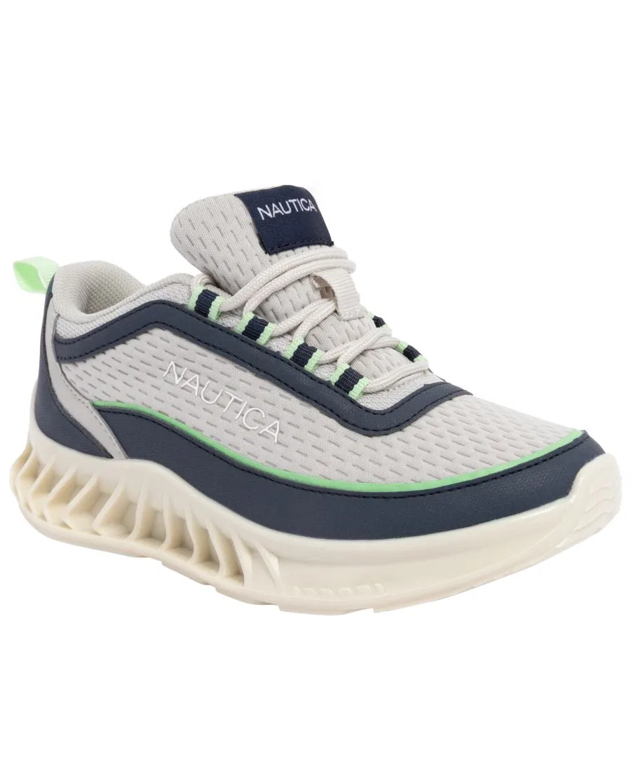 Кроссовки на шнуровке с дышащим верхом Nautica, Navy/White