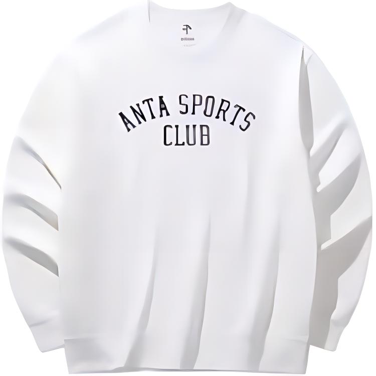 

Свитшот Anta Life Collection мужской папирусный белый