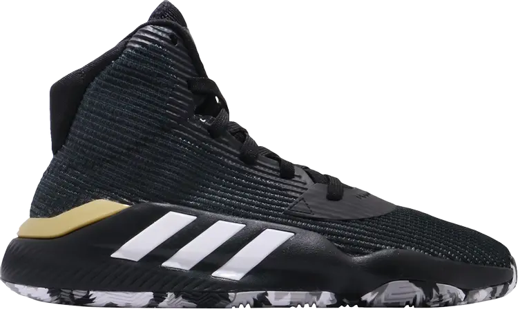 

Кроссовки Adidas Pro Bounce 2019 GCA 'Core Black', черный