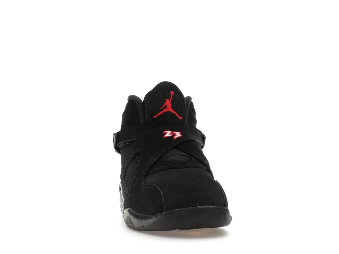 Детские кроссовки с ремешком Jordan 8 Retro Playoffs (2023) (PS) Jordan, Black/True Red/White — фото 2