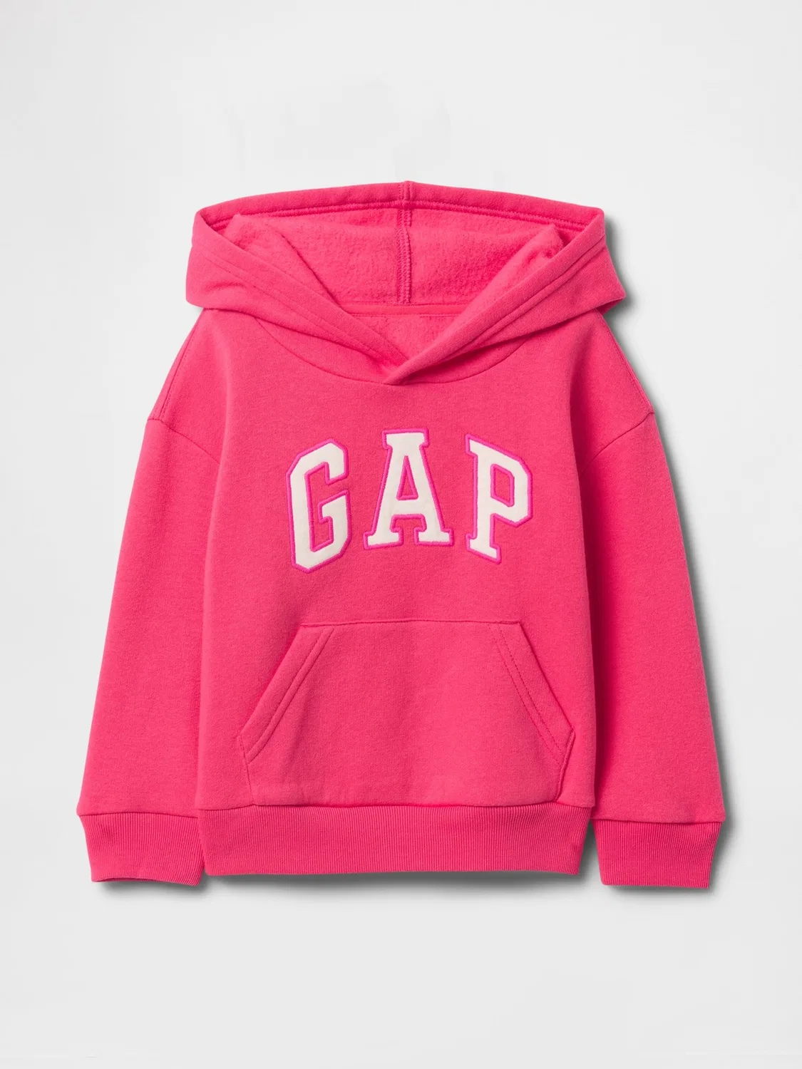 Худи с капюшоном свободного кроя Gap, розовый