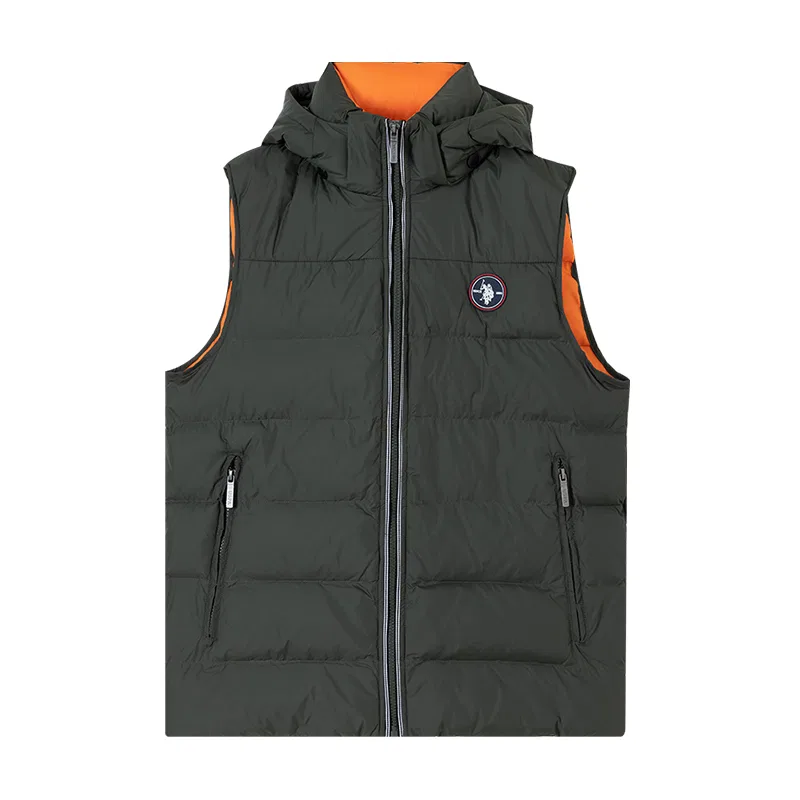 Мужской жилет с воротником-стойкой U.S. POLO ASSN., Army Green