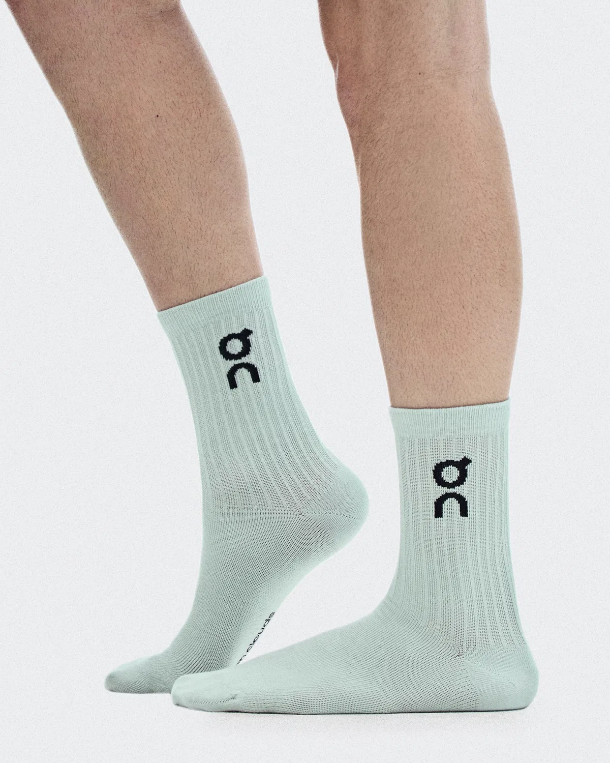 Детские носки высокие с логотипом комплект из 3 пар Logo Sock High On, Brook Storm — фото 3