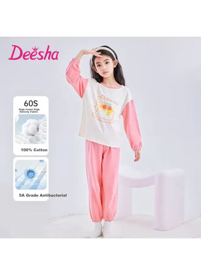 Пижама с длинным рукавом Deesha, розовый