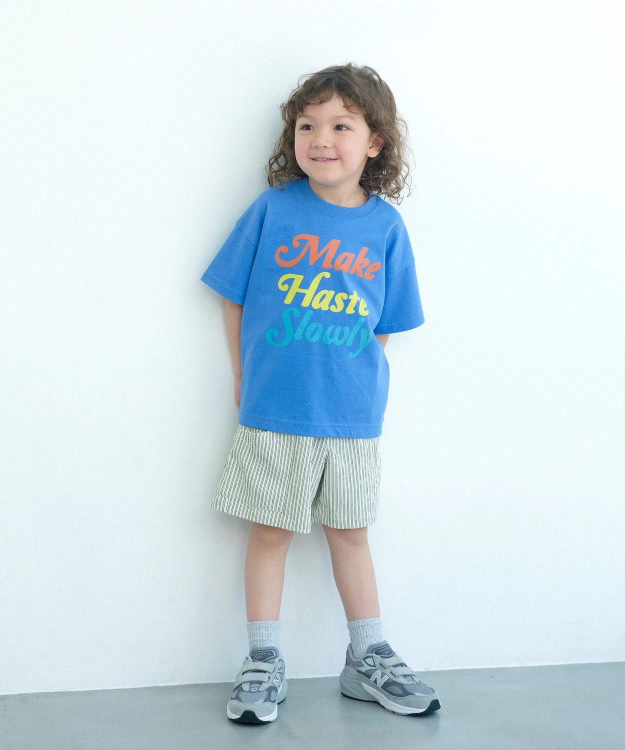 Детская футболка с принтом Colorful Print T-Shirt green label relaxing, Light Blue — фото 3