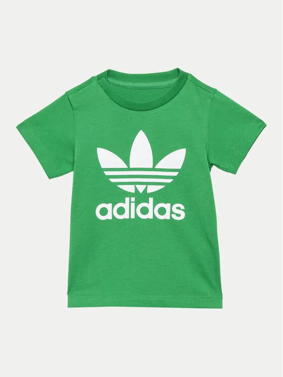 Футболка regular fit Trefoil Adidas, зеленый