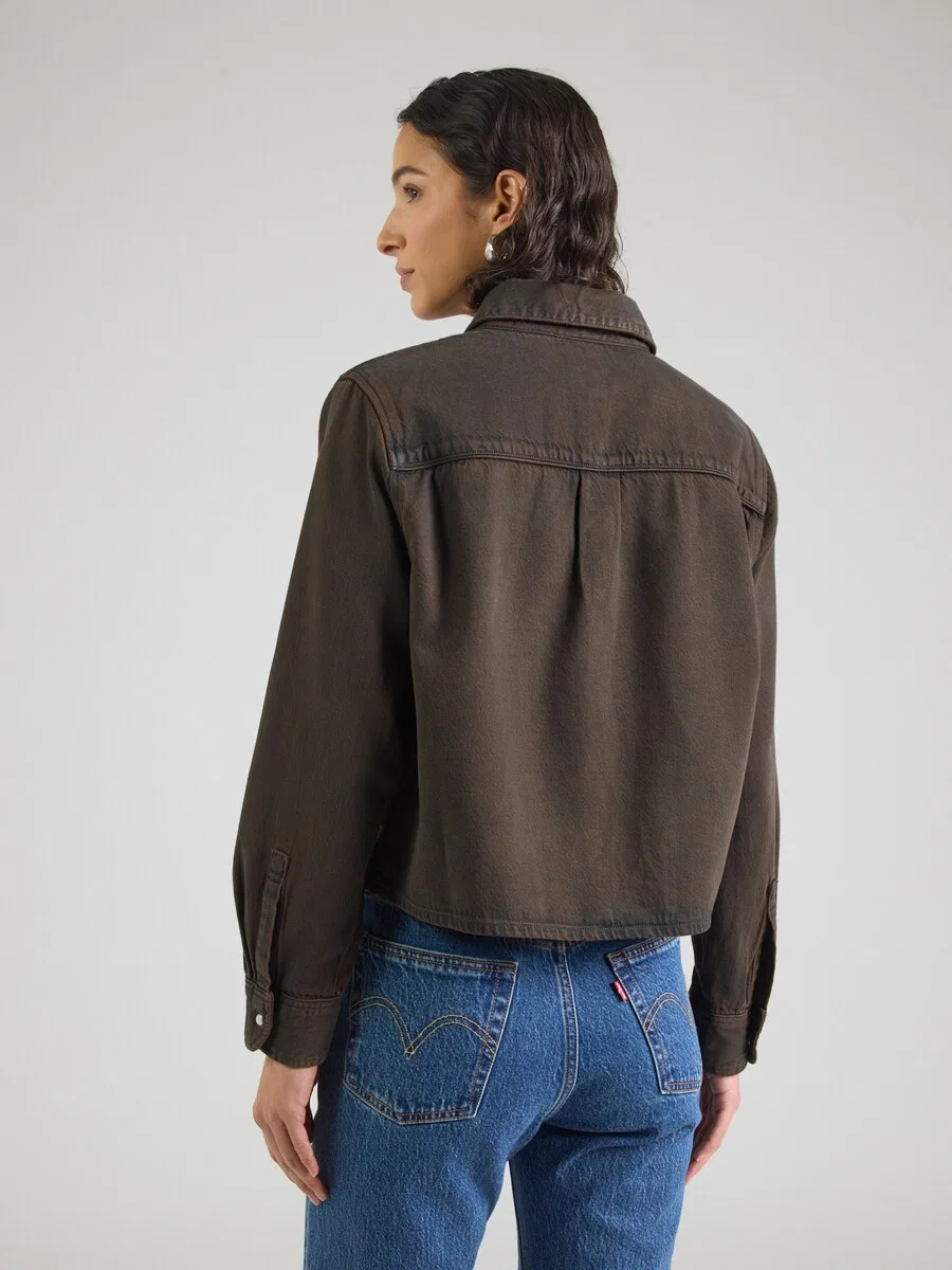 Куртка LEVI'S Between-Season 'LOGAN' шоколадного цвета — фото 4