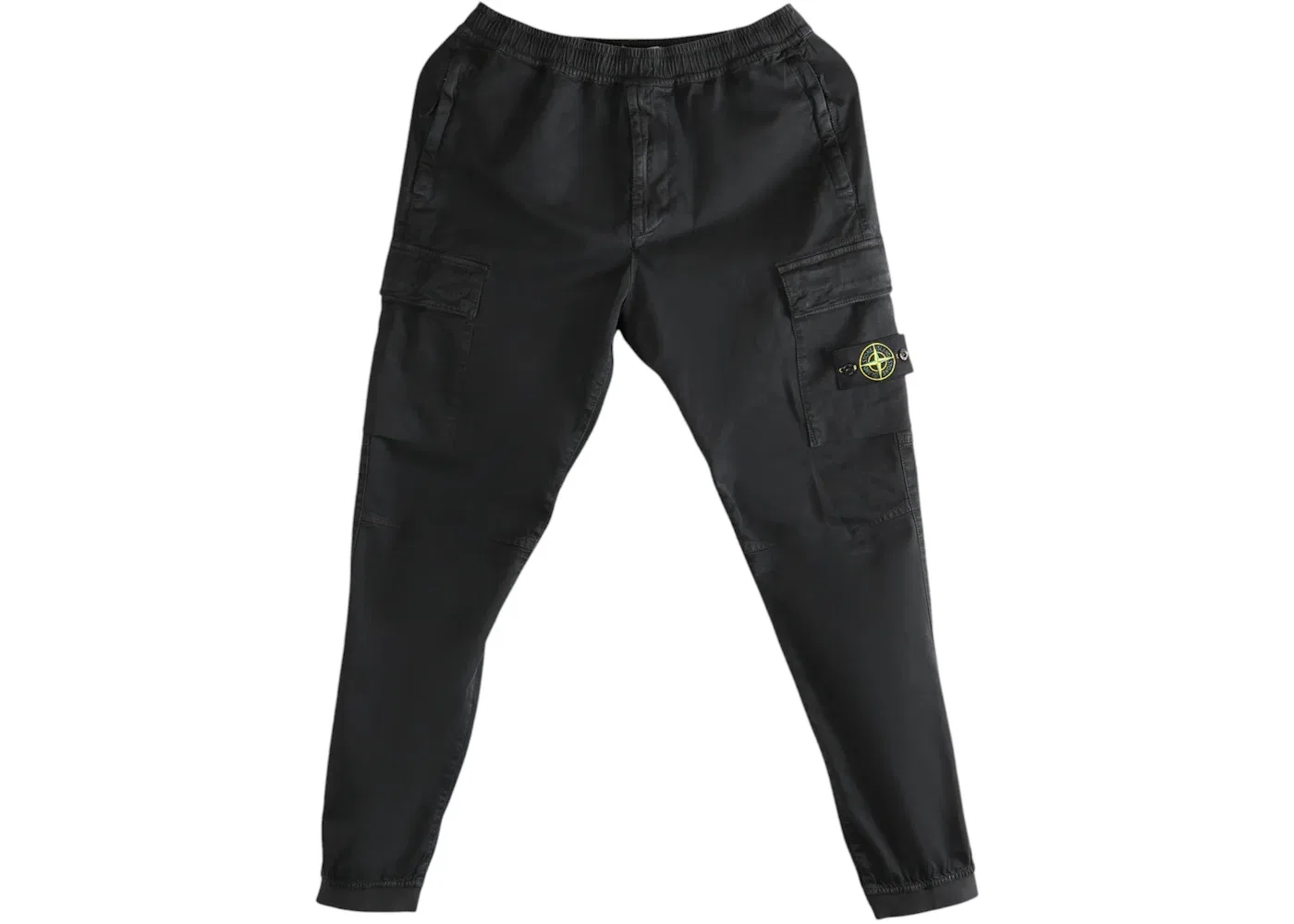 Мужские брюки карго из современной ткани Stone Island, Black