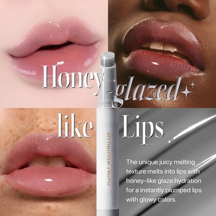 Honey Melting Lip Plumping Stick 12 Серый Мягкий Nature Republic — фото 3