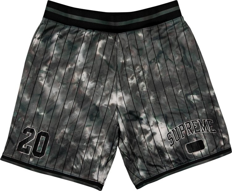 

Шорты Supreme Dyed Basketball Short 'Black', черный
