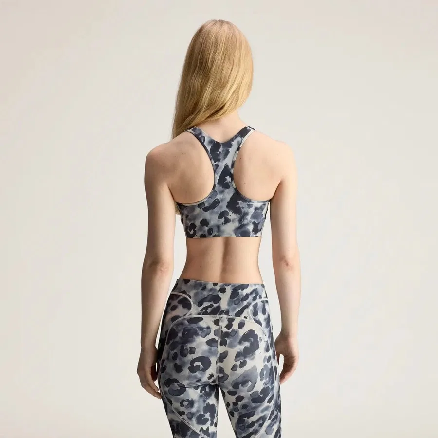Женский спортивный бюстгальтер Power Impact Training By Stella McCartney adidas, Серый — фото 2