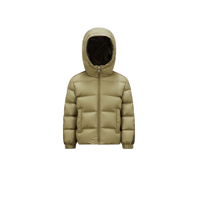 

Moncler Пуховик оливкового цвета для детей от 3 до 7 лет