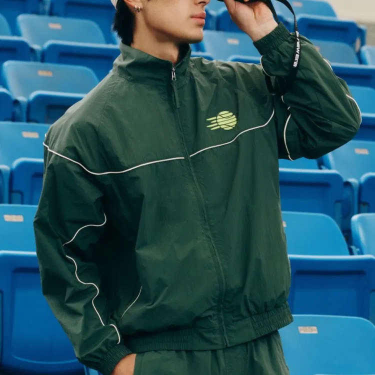 Детская куртка без рукавов Green Stand Collar New Era, Green — фото 4