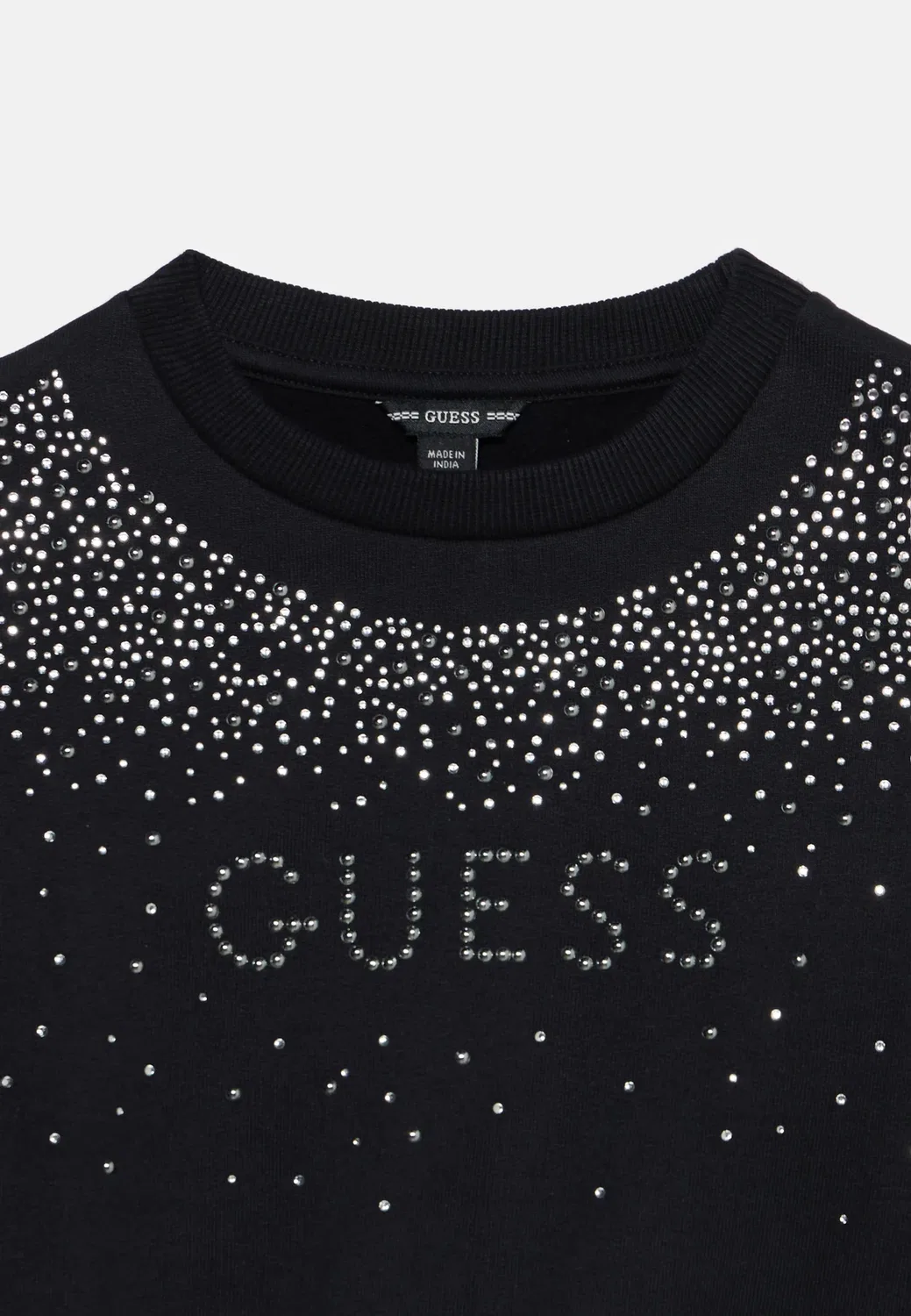 Свободная спортивная толстовка Guess, Jet Black — фото 4