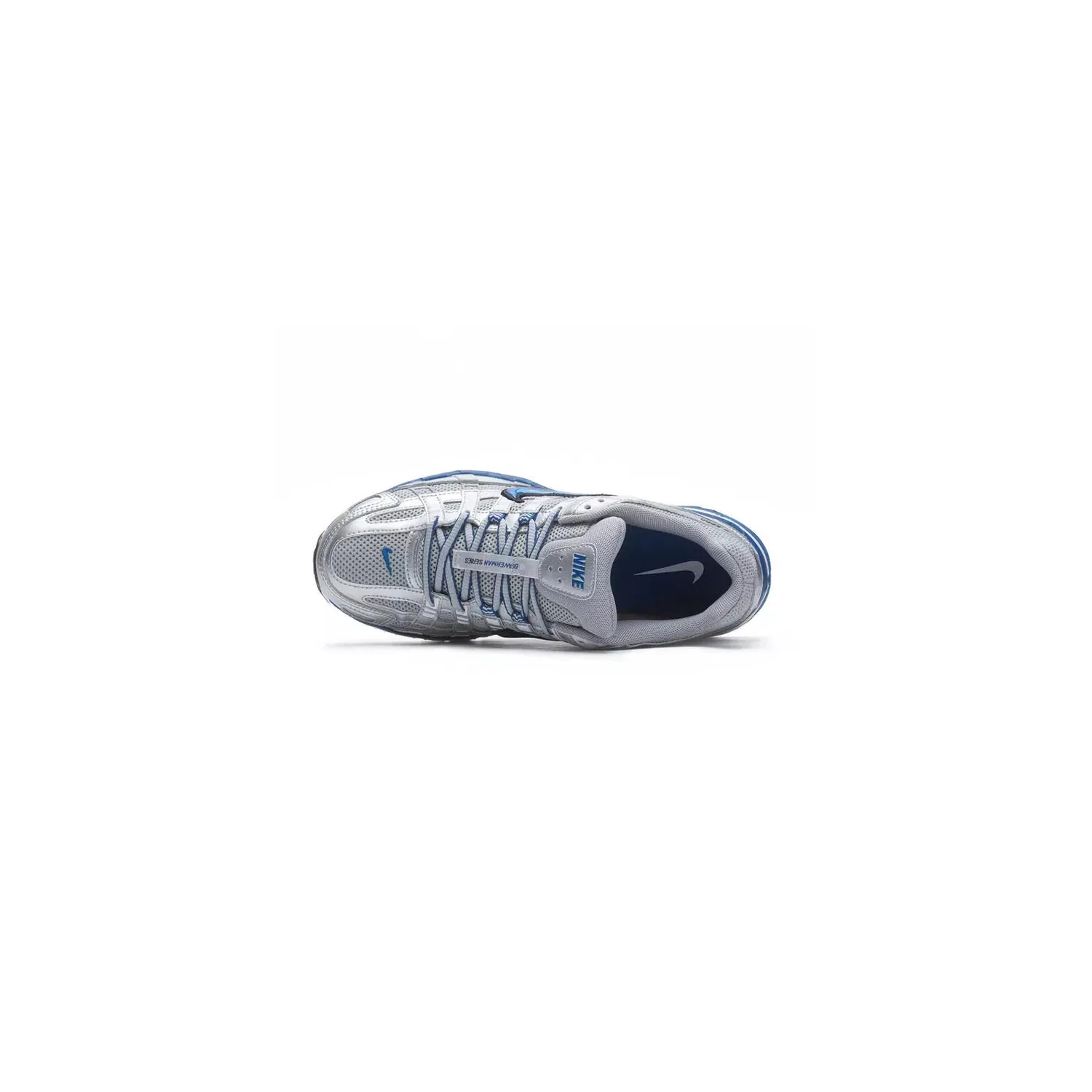 Детские кроссовки с ретро-дизайном P-6000 Laser Blue Nike, Grau — фото 2