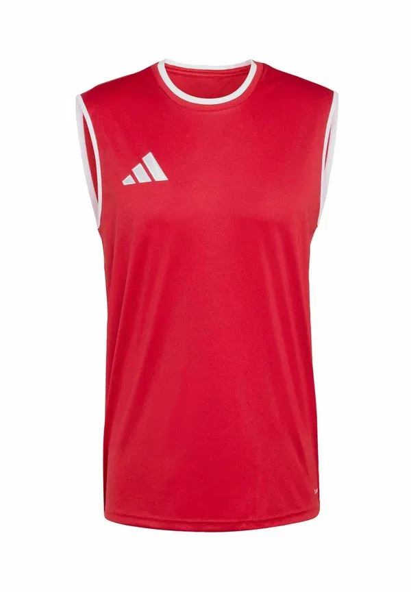 Футболка без рукавов Entrada26 Adidas Performance, белый/красный — фото 4