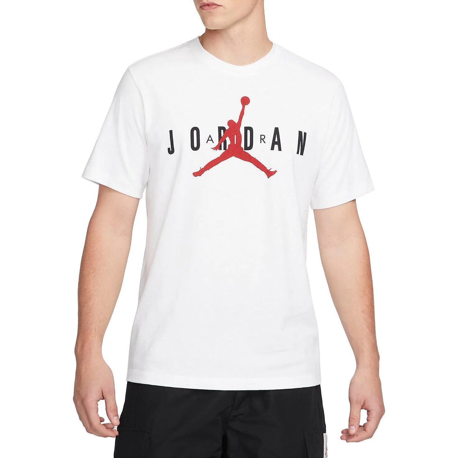 Мужская футболка с принтом Air Jordan Wordmark Nike, Weiß