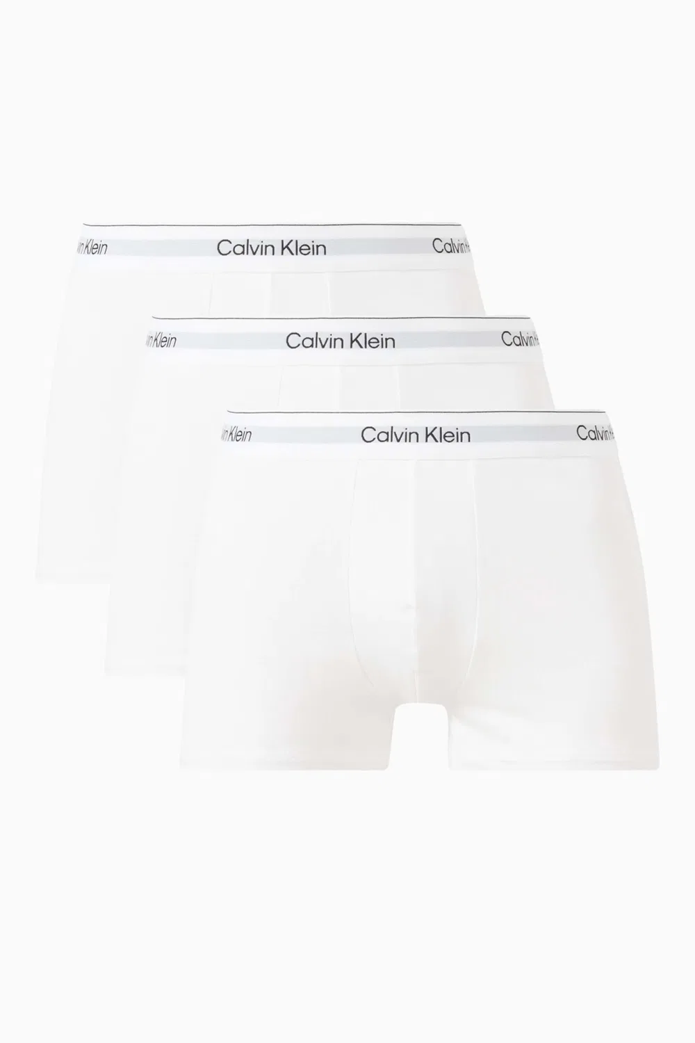 Трусы-боксеры из хлопка с эластаном, комплект из 3 штук Icon, Calvin Klein