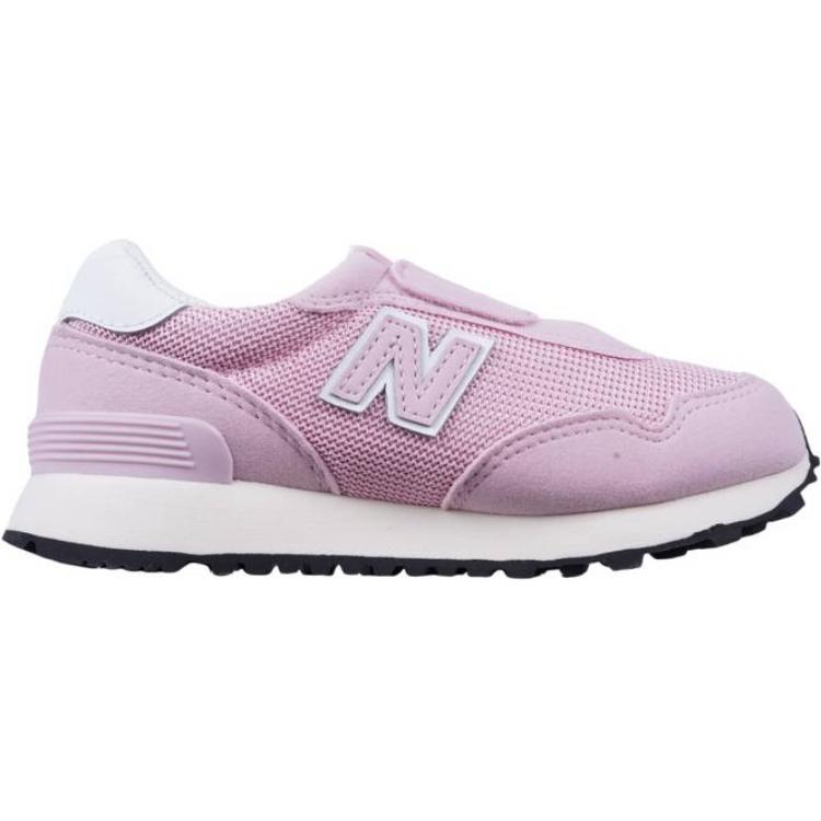 New Balance Детские износостойкие низкие кроссовки NB для повседневной носки, розово-фиолетовые, для детей от 3 до 7 лет — фото 3