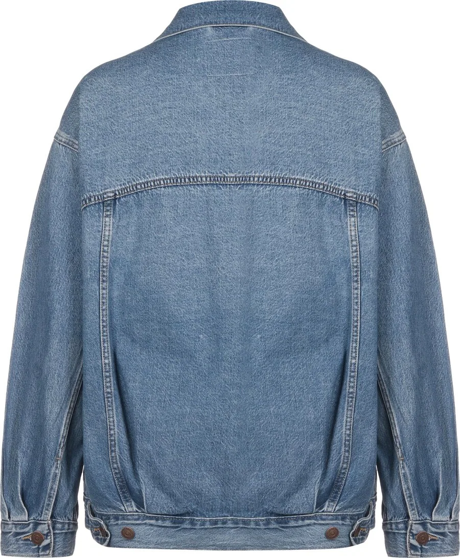 Куртка LEVI'S Between-Season Jacket 'Trucker Jacket' из синего денима — фото 2