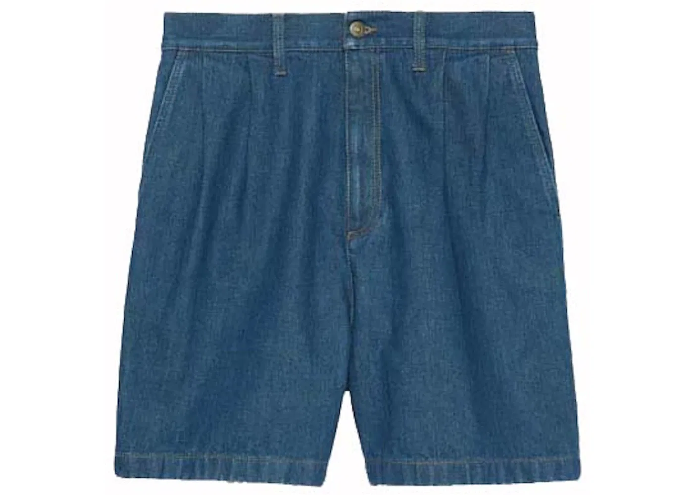 Мужские шорты джинсовые с принтом Gucci Shorts, Blue
