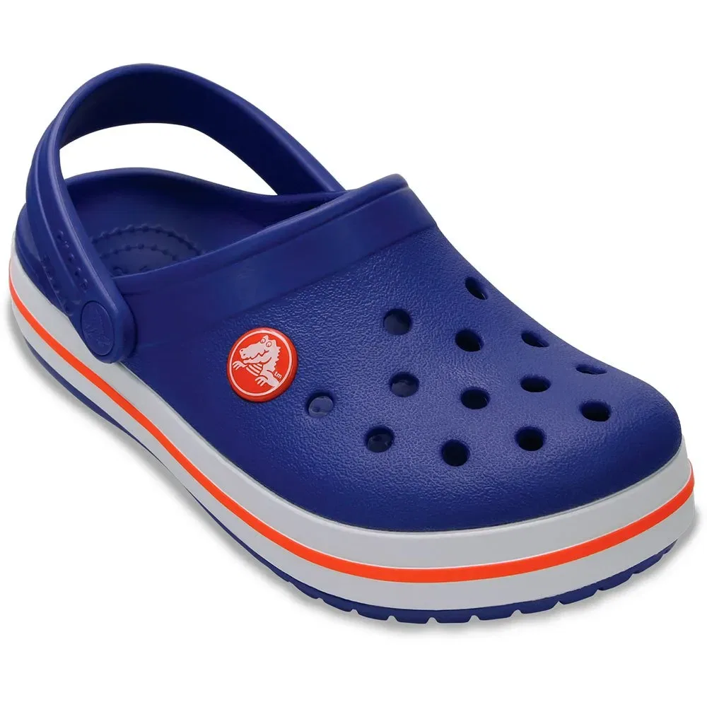 Детские клоги для девочек с ремешком Crocband Crocs, Blue