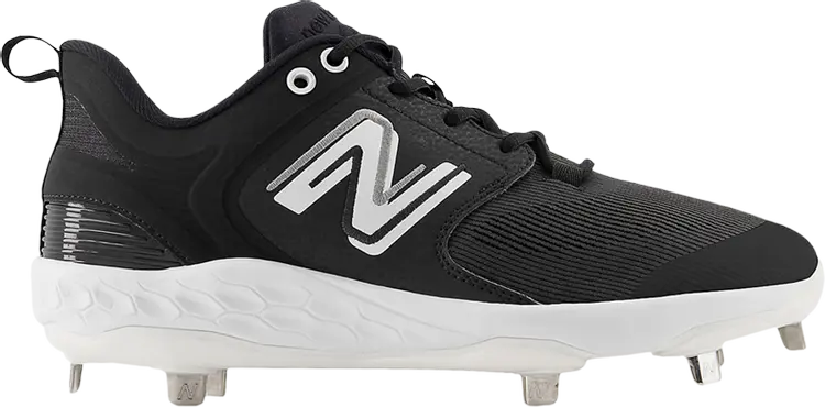 

Бутсы New Balance Fresh Foam X 3000v6 Metal 'Black White', черный