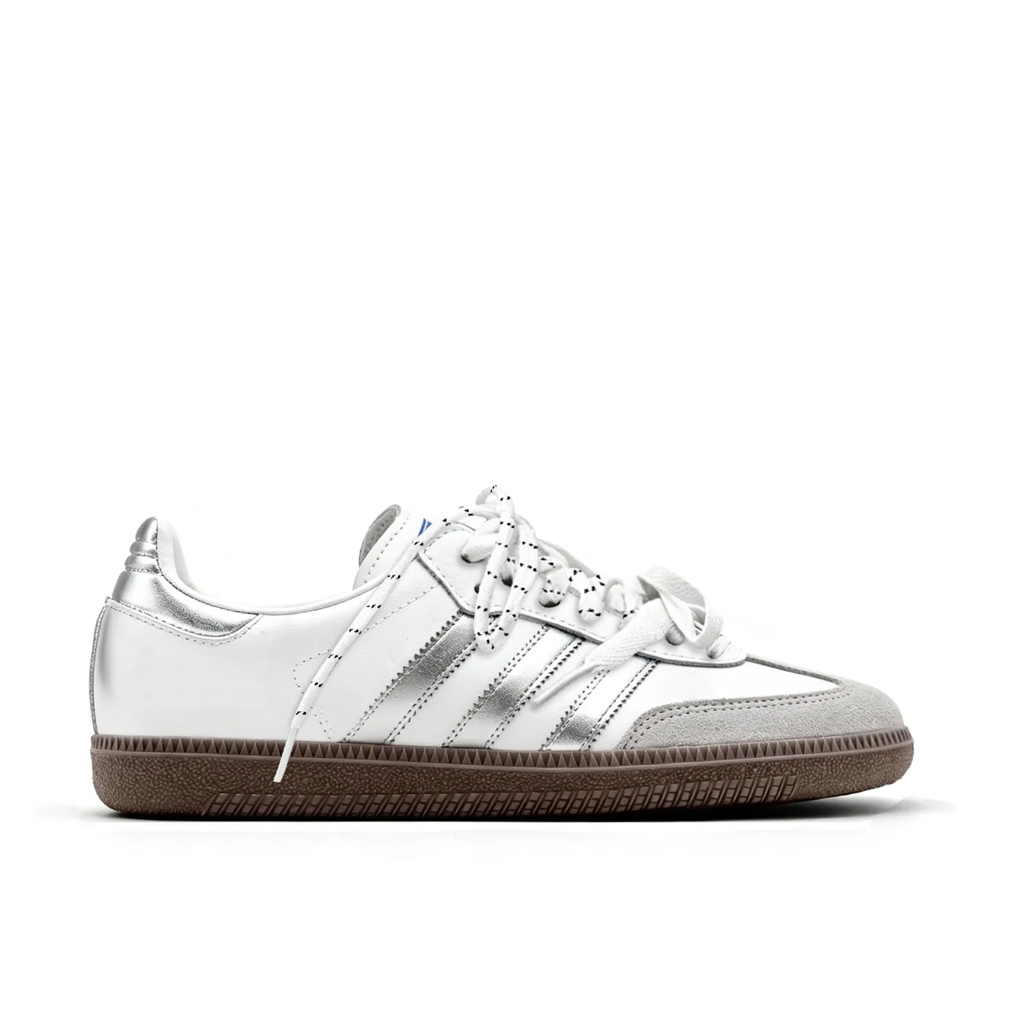 Детские кроссовки для скейтбординга SAMBA OG, Adidas Originals, Silver — фото 3