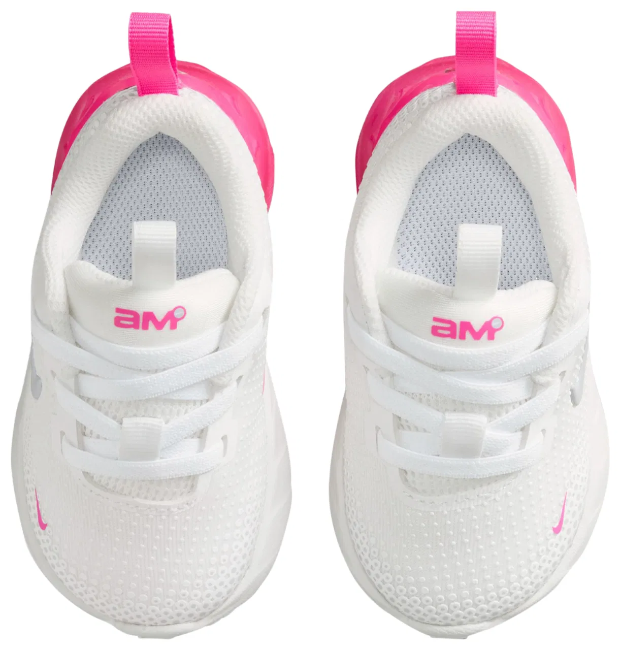 Кроссовки для мальчиков Air Max Phoenix Nike, цвет White/Laser Fuchsia — фото 4