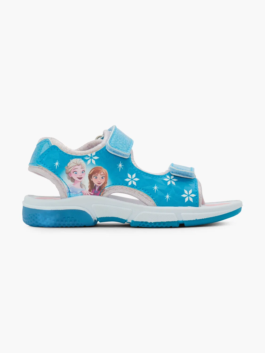 Детские сандалии с подсветкой Disney Frozen, синий