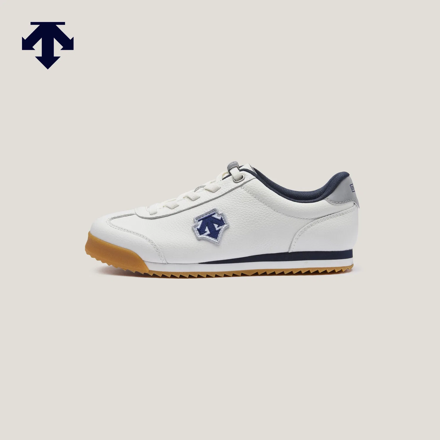 Детские кроссовки из натуральной кожи Movewear DESCENTE, Light Blue — фото 3