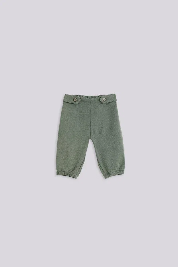 Детские брюки для мальчиков хлопковые Bg store baby boy green trousers Generic Brands, Green