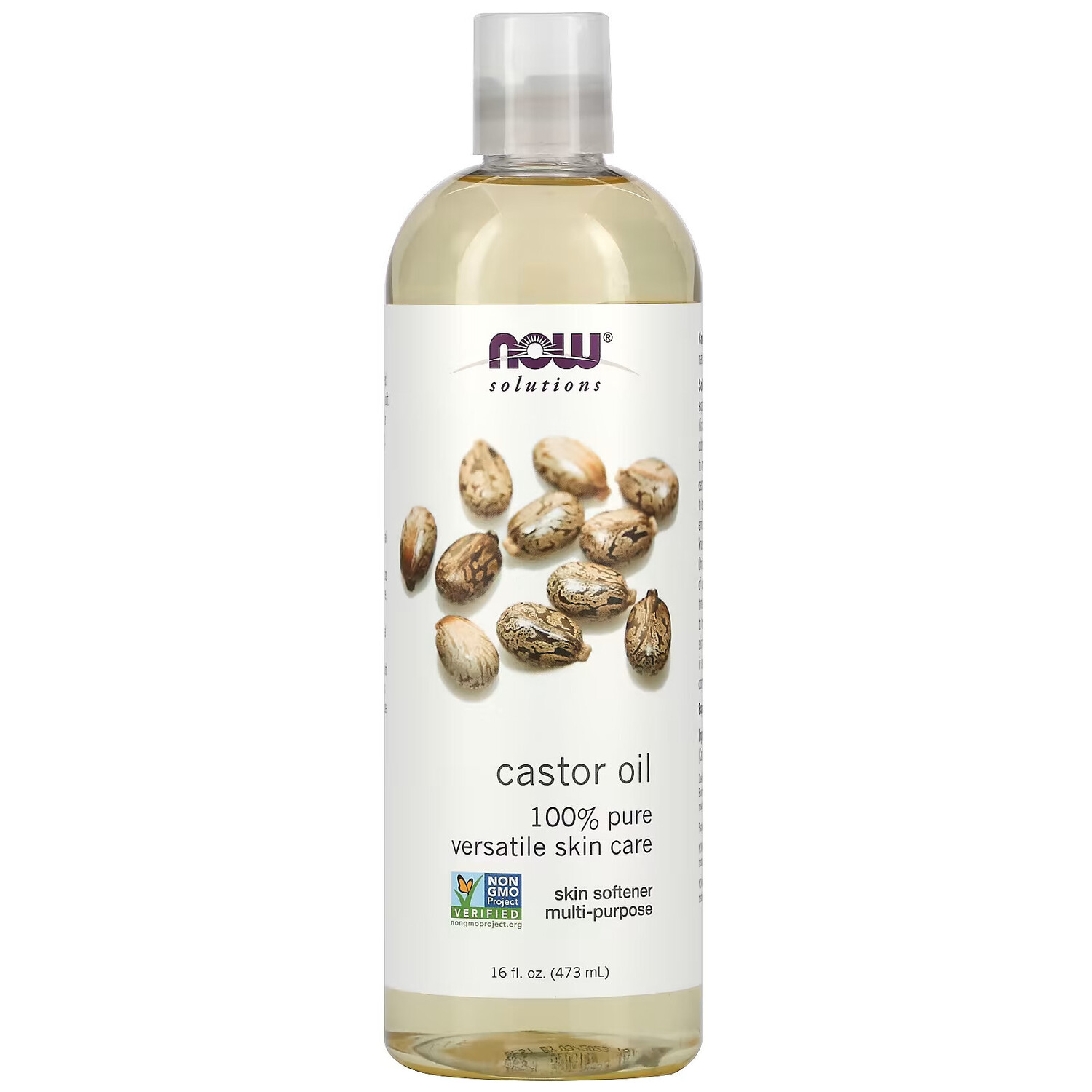 

Касторовое масло NOW Foods Solutions, 473 мл